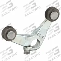 TELEMECANIQUE SENSORS Forked Roller Lever: Forked Roller Lever, Fixed, 1.5 in Arm/Operator Lg - Max (MPN 9007LA1). Key specifications — Brand: TELEMECANIQUE SENSORS; Compatible with Series: 9007C; Roller Position: Outside Offset; Actuator Style: Forked Roller.