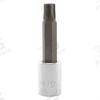 PROTO Socket Bit: 3/8 in Drive Size, Hex Tip, 5/16 in Tip Size, 2 3/4 in Overall Lg, Fixed Insert (MPN J4990R-5/16). Key specifications — attr1204765: Fixed Insert; attr1204767: PROTO.