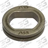 LINCOLN ELECTRIC Drive Roll: 0.045 in, V-Knurl, For Power MIG 140C/180 Dual/180C/210 MP Series (MPN KP2529-3). Key specifications — For Wire Type: Flux-Cored; Brand: LINCOLN ELECTRIC; Manufacturer Part Number: KP2529-3; For Welder Series: Power MIG 210 MP.