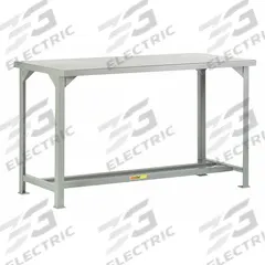 LITTLE GIANT Workbench: Fixed Ht, 60 in x 30 in, Gray, No Additional Components, Steel (MPN WST1-3060-36). Key specifications — Included Components: No Additional Components; Brand: LITTLE GIANT; Color: Gray.