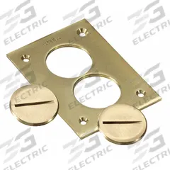 HUBBELL WIRING DEVICE-KELLEMS Crown Plug: Round, Brass, Hubbell, S5013. Key specifications — Compatible with Series: Hubbell; Brand: HUBBELL WIRING DEVICE-KELLEMS; Accessory Type: Crown Plug; Compatible with Manufacturer Model Number: S2755; Manufacturer Part Number: S5013; Material: Brass; Shape: Round.