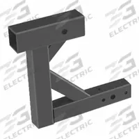 ATV Vise Riser: Steel, 13 1/4 in Overall Lg, 3 in Overall Wd, 14 in Overall Ht (MPN 10055)