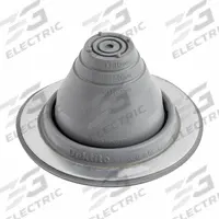 Flashing: For Pitched Roof, Round Base, 3 in L x 4 3/4 in W Base Size (Rectangular), For 1 Pipes (MPN 4003910). Key specifications — Top Opening: Open; Material - Collar: EPDM; Brand: DEKTITE.