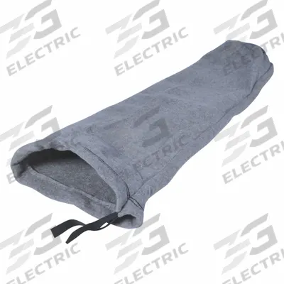 ULTRATECH Pipe Filter Sock: Filters Oil/Sediment, 12 in Ht, 60 in Lg - Pipe Filter Socks