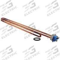 RHEEM Resistored Element: MWD, 6,000 W, 240V AC, Threaded Pipe, 15.13 in Insert Lg (MPN SP10552QL). Key specifications — Compatible Manufacturer Part Number: ELDS30; Display Sell UOM: EA; Operating Voltage: 240V AC; Includes Gasket: Yes; Sheath Material: Copper; Element Mount Type: Threaded Pipe; Includes Mounting Hardware: Yes; Manufacturer Part Number: SP10552QL.