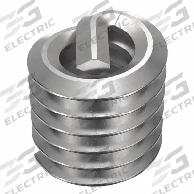 HELI-COIL Helical Insert: Tanged Tang Style, Free-Running, #6-32 Thread Size, Plain - Free-Running Tanged Helical Inserts