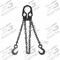 DAYTON Chain Sling: 9/32 in Chain Trade Size, 80 Chain Grade, Sling Hook, Steel, Adj, 10 ft Sling Lg (MPN 4PGW4). Key specifications — Brand: DAYTON.