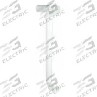 APPROVED VENDOR End Outlet Waste Tee: Plastic, White, 1 1/2 in Nominal Pipe Size, 16 in Overall Lg (MPN 1PNY2). Key specifications — Includes: P-Trap; Brand: APPROVED VENDOR; Material: Plastic; Connection Type: Slip.