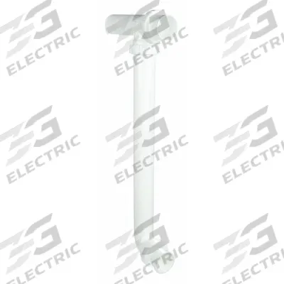 APPROVED VENDOR End Outlet Waste Tee: Plastic, White, 1 1/2 in Nominal Pipe Size - Drain Tees