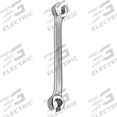 PROTO Flare Nut Wrench: Alloy Steel, Satin, 19 mm_21 mm Head Size - Metric, Double End, Standard-Head, 6-Point, Flare Nut Wrenches