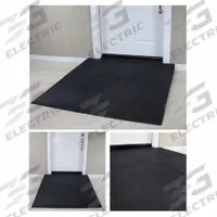 SAFERESIDENTIAL RAMPS Door Ramp: 41 in Lg, ADA Compliant, Black (MPN SRR2400). Key specifications — Brand: SAFERESIDENTIAL RAMPS.
