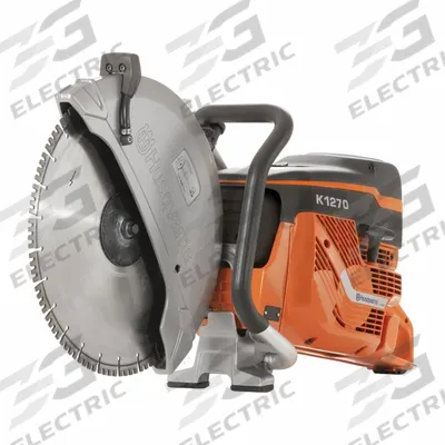 HUSQVARNA K1270 Saw: 16 in Blade Dia., Wet, 5 7/10 in Max. Cutting Dp - Power Cutters