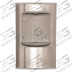 H2O TO GO Bottle Filler: On-Wall, Non-Refrigerated, Stainless Steel, Gray, Satin (MPN BF15). Key specifications — Housing Material: Stainless Steel; Housing Finish: Satin; Brand: H2O TO GO; Chilling Capacity: Non-Refrigerated.