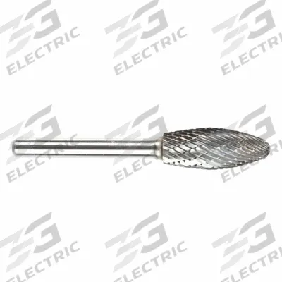 SGS PRO Carbide Bur: Inverted Cone/Tree, SF-5CO, 1/2" x 1 1/4" Head - Ball-Nosed Tree/Inverted Cone Combi Burs