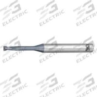 OSG Square End Mill: Carbide, WXL Coated, 2 Flute, 1 mm Mill Dia, 1.5 mm LOC, 70 mm OAL (MPN 3132030)