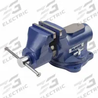 PALMGREN Professional Machinist Bench Vise: Enclosed, 5 in Jaw Face Wd, 6 1/4 in Max Jaw Opening (MPN 9629785). Key specifications — attr663938: PALMGREN; attr669110: Steel; attr669112: Clamp-On.