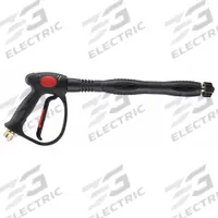 APPROVED VENDOR Pressure Washer Spray Gun: 4,500 psi, 8 gpm, 320°F Max Temp, 3/8 in Inlet Dia (MPN MV925-MV70). Key specifications — Material: Brass; Inlet Gender: Female.