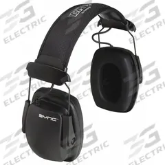 HOWARD LEIGHT BY PIP Electronic Ear Muffs: Over-the-Head Earmuff, 25 dB NRR, 3.5mm Stereo, Listen (MPN 1030110). Key specifications — Cup Color: Black; Intrinsically Safe: No; Connection Type: 3.5mm Stereo; Two-Way Radio Communication Type - MERCH: Listen Only; Includes: 3.5mm Cable; Brand: HOWARD LEIGHT BY PIP; Foldable: No.