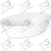 CARLISLE DINEX Casserole Dish: 10 oz Capacity, 1 17/25 in Overall Dp, 5 22/25 in Overall Lg, White (MPN DX10CASS02A). Key specifications — Material: Vitrified Stoneware; Brand: CARLISLE DINEX; Color: White.