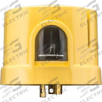 LITHONIA LIGHTING Photocontrol: Turn-Locking Photocell Mounting, SPST, 480V AC, 1280 J - Turn-Locking Photocells