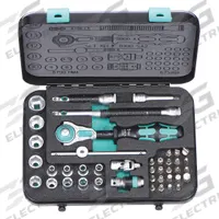 WERA Socket Wrench Set: 1/4 in Drive, 42 Piece, 6-Point, Metric, 4 mm to 14 mm (MPN 05003533001). Key specifications — attr1224269: 1/4 in; attr1204638: Drive Tools Included; attr1227399: Zyklop; attr1204650: 4 mm to 14 mm; attr1204658: 13 Fixed Head Sockets; attr1204673: Socket Bits Not Included; attr1204681: Wrenches Not Included; attr1204688: WERA.