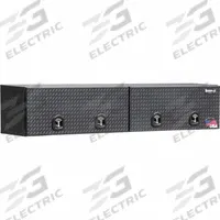 BUYERS PRODUCTS Topside Truck Box: Topside Truck Box, Double Flip-Up Doors Lid, T-Handle Compression (MPN 1722770). Key specifications — Brand: BUYERS PRODUCTS; Color: Matte Black; Lock Type: Keyed.