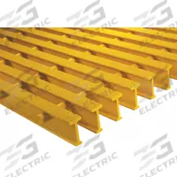 FIBERGRATE Fiberglass Pultruded Grating: Structural Grating, 36 in x 4 ft Nominal Size (WxL), ISOFR (MPN 351485.02). Key specifications — Brand: FIBERGRATE.
