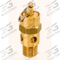 CONTROL DEVICES Pneumatic Safety Valve: Soft Seat, 1/4 in (M)NPT Inlet (In.), Brass (MPN ST25-0A040). Key specifications — attr291993: Soft Seat; attr292009: Brass; attr294753: CONTROL DEVICES.