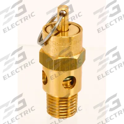 CONTROL DEVICES Pneumatic Safety Valve: Soft Seat, 1/4 in (M)NPT Inlet (In.) - Soft Seat Pneumatic Safety Valves