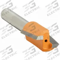 CMT Hinge Mortise Cut Profile Router Bit: Fractional Inch, Carbide Tipped, 1/2 in Cutter Dia. (MPN 801.128.11B). Key specifications — attr325197: CMT.
