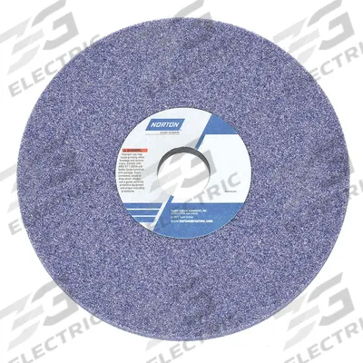 NORTON Straight Grinding Wheel: Type 1, 8" x 3/4" x 1 1/4", 32A46-KVBE - Grinding Wheels for Moderate-to-Heavy Grinding of Tool Steels