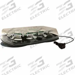 ECCO Mini Light Bar: Mini Light Bar Vehicle Light Bar Size, LED, SAE J845 Class 1, Mini Light Bar (MPN 5587CAC-VM). Key specifications — Electrical Connection: Plug; Series: 5587 Reflex Series; Brand: ECCO; Number of Flash Patterns: 18; Mount Type: Suction; Light SAE Class Rating: SAE Class 1.