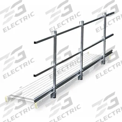 WERNER Guard Rail and Toe Board System: Guardrail and Toeboard Kit - Guardrail & Toe Board Kits