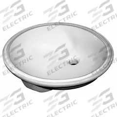 SLOAN Bathroom Sink: White, Ceramic, 19 1/2 in Overall Lg, 16 1/2 in Overall Wd, 0 Faucet Holes, SS (MPN SS-3001-A). Key specifications — Includes: Mounting Hardware; Brand: SLOAN; Color: White; Sink Material: Ceramic.