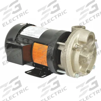 Dayton Turbine Pump: 3 hp, 230/460V AC, 120 psi Shut Off - Turbine Centrifugal Pumps