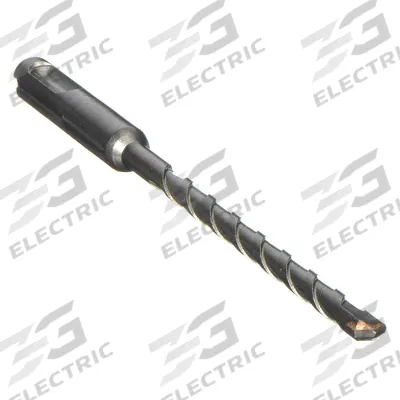WESTWARD Rotary Hammer Drill: 3/8 in Drill Bit Size, 4 in Max Drilling Dp - SDS-Plus Concrete & Masonry Drill Bits