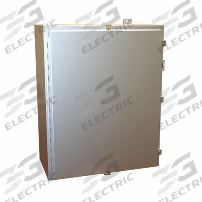 HAMMOND Electrical Enclosure: Aluminum, 30 in x 24 in x 12 in, NEMA 12/13/4/4X - Aluminum Washdown Enclosures