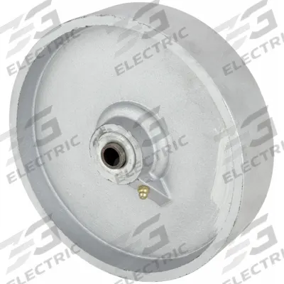 APPROVED VENDOR Caster Wheel: 8 in Wheel Dia., 2 in Wheel Wd, Iron, 1,500 lb Load Rating - Iron Tread Wheels
