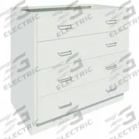 Base Cabinet: 35 1/8 in Overall Ht, 22 in Overall Dp, 36 in Overall Wd, Steel, 4 Drawers, 0 Shelves (MPN GRJTP121-36P-2). Key specifications — Product Type: Base Cabinet; Brand: INSTOCK; Material: Steel; Cabinet Type: Base Cabinets.