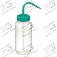 APPROVED VENDOR Wash Bottle: 500 mL, No Imprinting, Green, Wide, Std Spout Spout, White (MPN 6FAU2). Key specifications — Closure Color: Green; Vented/Nonvented: Nonvented; Body Color: White; Brand: APPROVED VENDOR; Imprinting Group: No Imprinting or Write On.