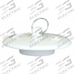 APPROVED VENDOR Drain Stopper: 3 in Overall Dia, Rubber, White, Push and Pull, 2 in Fits Drain Size (MPN EZ-30109). Key specifications — Material: Rubber; Color: White; Brand: APPROVED VENDOR; Application: Sink.
