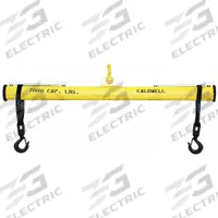 CALDWELL Battery Lifting Beam: Battery Lifting Beam, 7,000 lb Working Load Limit, Adj, Steel, Fixed (MPN 36L-3.5). Key specifications — Brand: CALDWELL.
