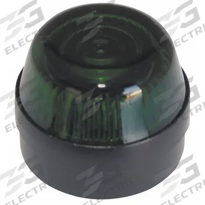 EATON Pilot Light Lens: 30 mm Panel Mounting Hole Dia, Green, Fresnel, Incandescent/LED - Pilot-Light Lenses
