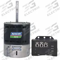 U.S. MOTORS Direct Drive Blower Motor: RESCUE® EZ16™, 48Y Frame Size, Belly Band, ECM, Open Air Over (MPN 5861). Key specifications — Brand: U.S. MOTORS; Manufacturer Part Number: 5861; ECM Motor Type: Constant CFM; Features: Field Tunable EZ Interface; Frame Size: 48Y; Full Load Amps @ 60 Hz: 9.3/5.9-5.5 A; 9.4/5.9-5.5 A; Includes User Interface: Yes.