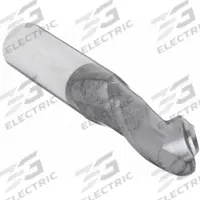 APPROVED VENDOR Ball End Mill: Carbide, AlTiN Coated, 2 Flute, 5 mm Mill Dia, 16 mm LOC, 51 mm OAL (MPN 221-001450B)
