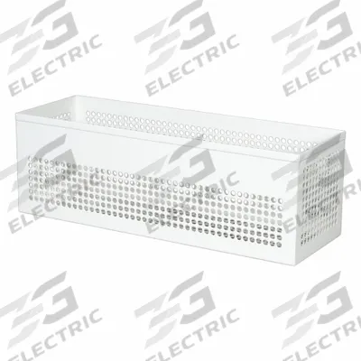DIAMOND STORAGE SOLUTIONS Storage Basket: 18 in x 6 in, 50 lb Load Capacity - Vented Metal Wire-Mesh Bins