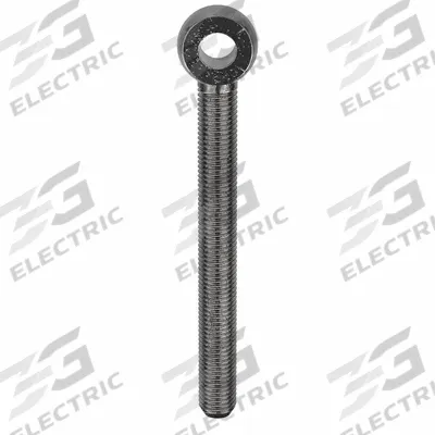 APPROVED VENDOR Fixed Rod End: Steel, Black Oxide, Right Hand, M24-3.00 Thread Size - Steel Male Threaded Fixed Rod Ends
