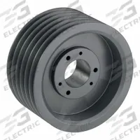 APPROVED VENDOR V-Belt Pulley: 8V1400, 6 Groove, 14 in OD, Bushed Bore, F, For 8V/8VX Belt Section (MPN 68V1400F). Key specifications — Pulley Industry Number: 8V1400; Pitch Diameter: 14 in (8V); For Belt Section (broad, with similar types): 8V or 8VX.