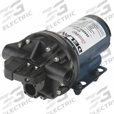 DELAVAN AG PUMPS Diaphragm Pump: Electric, 5850ED-201C-SB, Demand Pressure Switch - On-Demand Electric Sprayer Pumps