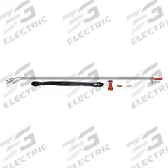 FLAME ENGINEERING Torch Kit: Jet Flame, External Lighter, Fixed Tip (MPN JET 8 C). Key specifications — Brand: FLAME ENGINEERING; Manufacturer Part Number: JET 8 C; Compatible Fuel Type: Propane; Flame Adjustment: Adjustable Flame; Tip Type: Fixed Tip.